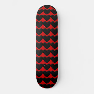 Skateboard Puffy Hearts