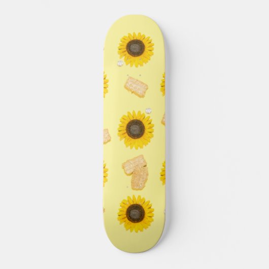 Skateboard puissance du tournesol (Recto)