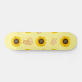 Skateboard puissance du tournesol (Horz)