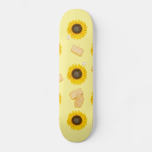 Skateboard puissance du tournesol (Recto)