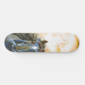 Skateboard puissance et grâce (Horz)