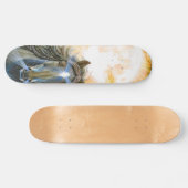 Skateboard puissance et grâce (Horz)