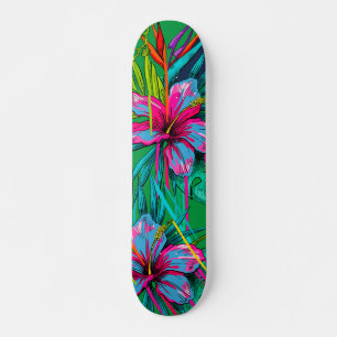 Skateboard Punch Hawaïen
