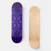Skateboard Purple Aqua Bleu Bleu Bleu Beau (Recto)
