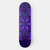 Skateboard Purple Aqua Bleu Bleu Bleu Beau (Recto)