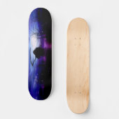Skateboard Purple Blue Black Grim Reaper Imaginaire Nuit (Recto)