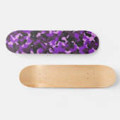 Skateboard Purple camouflage pattern (Horz)