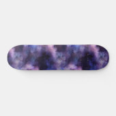 Skateboard Purple Celestial Space Galaxy Night Sky (Horz)