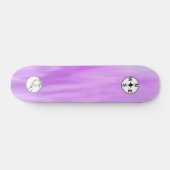 Skateboard Purple Compteur & Carte (Horz)
