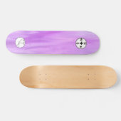 Skateboard Purple Compteur & Carte (Horz)