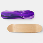 Skateboard Purple Dream, Imaginaire Abstrait Rainbow-Art (Horz)