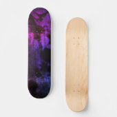 Skateboard Purple esthétique Hot rose Black Goth Animal (Recto)