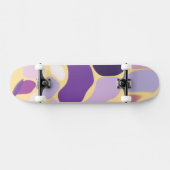 Skateboard Purple et or (Horz)
