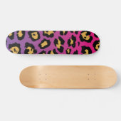 Skateboard Purple Leopard Print (Horz)