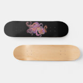 Skateboard Purple Purple de la mer profonde Kraken (Horz)