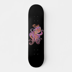 Skateboard Purple Purple de la mer profonde Kraken