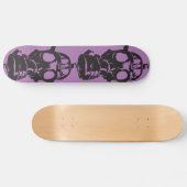 SKATEBOARD PURPLE SKATEBOT MASQUE GAZON (Horz)