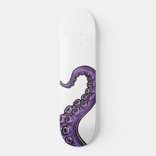 Skateboard Purple Tentacle (Recto)