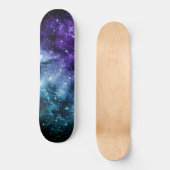 Skateboard Purple Turquoise Galaxy Nebula Dream #1 (Recto)