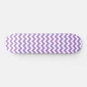 Skateboard Purple Zigzag, Purple Chevron, Motif géométrique (Horz)