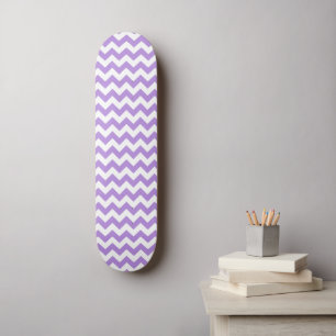 Skateboard Purple Zigzag, Purple Chevron, Motif géométrique