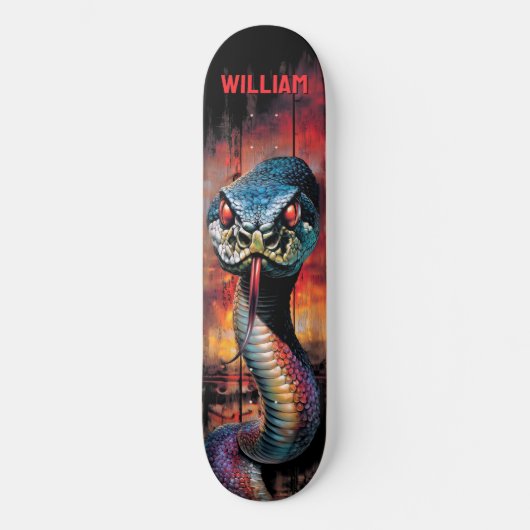 Skateboard Python Snake (Recto)