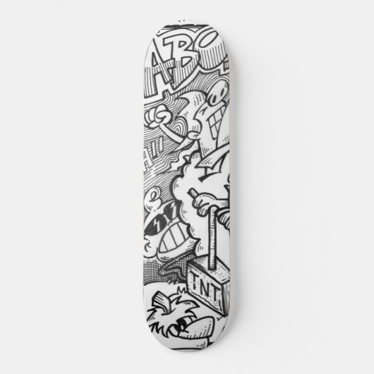 Skateboard Quadrinhos/Skateboard (Recto)