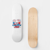 Skateboard quatre juillet (Recto)
