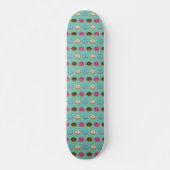 Skateboard Quatre Motifs Assortis (Devant)