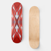 Skateboard Quattro de flamme (Recto)
