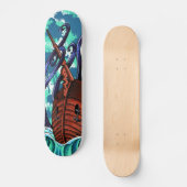 Skateboard Quel est Kraken ? Planche à roulettes (Recto)
