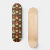 Skateboard Qu'est-ce que le Cool, chat Kitty dans les couleur (Recto)