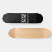 Skateboard Raccoon Covid demande le Masque par Funnycomb (Horz)