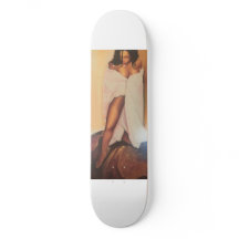 Skateboard Racquel Evans