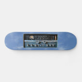 Skateboard Radio vintage Courte Vague (Horz)