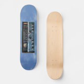 Skateboard Radio vintage Courte Vague (Recto)