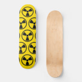Skateboard Radioactif (Recto)