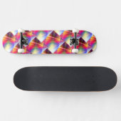 Skateboard Raies arc-en-ciel (Horz)