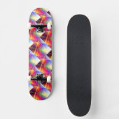 Skateboard Raies arc-en-ciel (Recto)