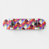 Skateboard Raies arc-en-ciel (Horz)
