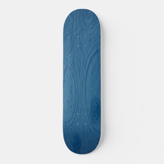 Skateboard Rain Ripples (Blue Water Waves) (Recto)
