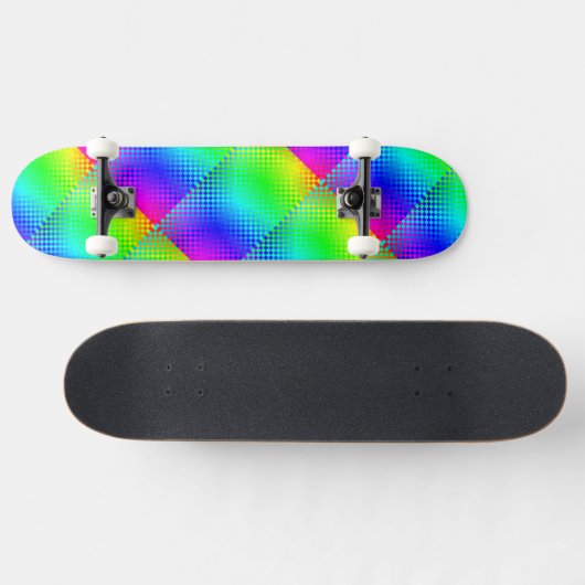 Skateboard Rainbow Checker par Kenneth Yoncich (Horz)