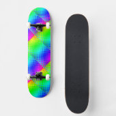 Skateboard Rainbow Checker par Kenneth Yoncich (Recto)