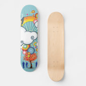 Skateboard Rainbow Cloud People Skboard (Recto)