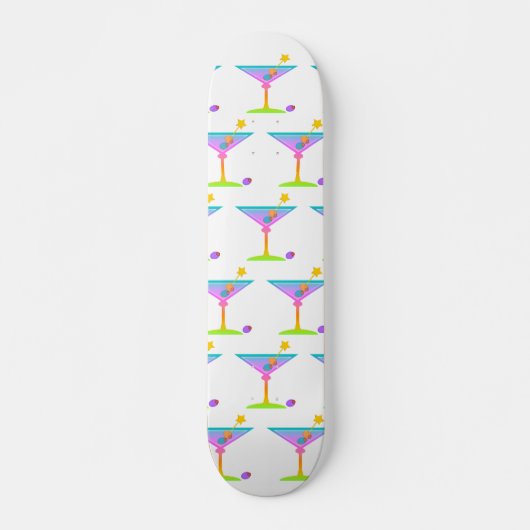 Skateboard - Rainbow Martinis (Devant)