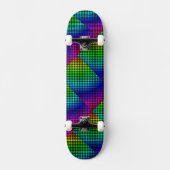 Skateboard Rainbow Meshed Checker par Kenneth Yoncich (Recto)