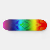 Skateboard, Rainbow Peace Symbol Skateboard (Horizontaal)