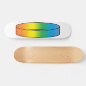 Skateboard Rainbow Ring Skatedeck (Horz)