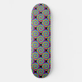 Skateboard Rainbow Spiral par Kenneth Yoncich (Recto)