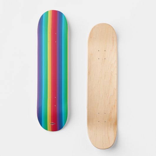 Skateboard Rainbow Stripe HAMbWG (Recto)